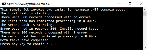 Colorful Command Prompt baseline